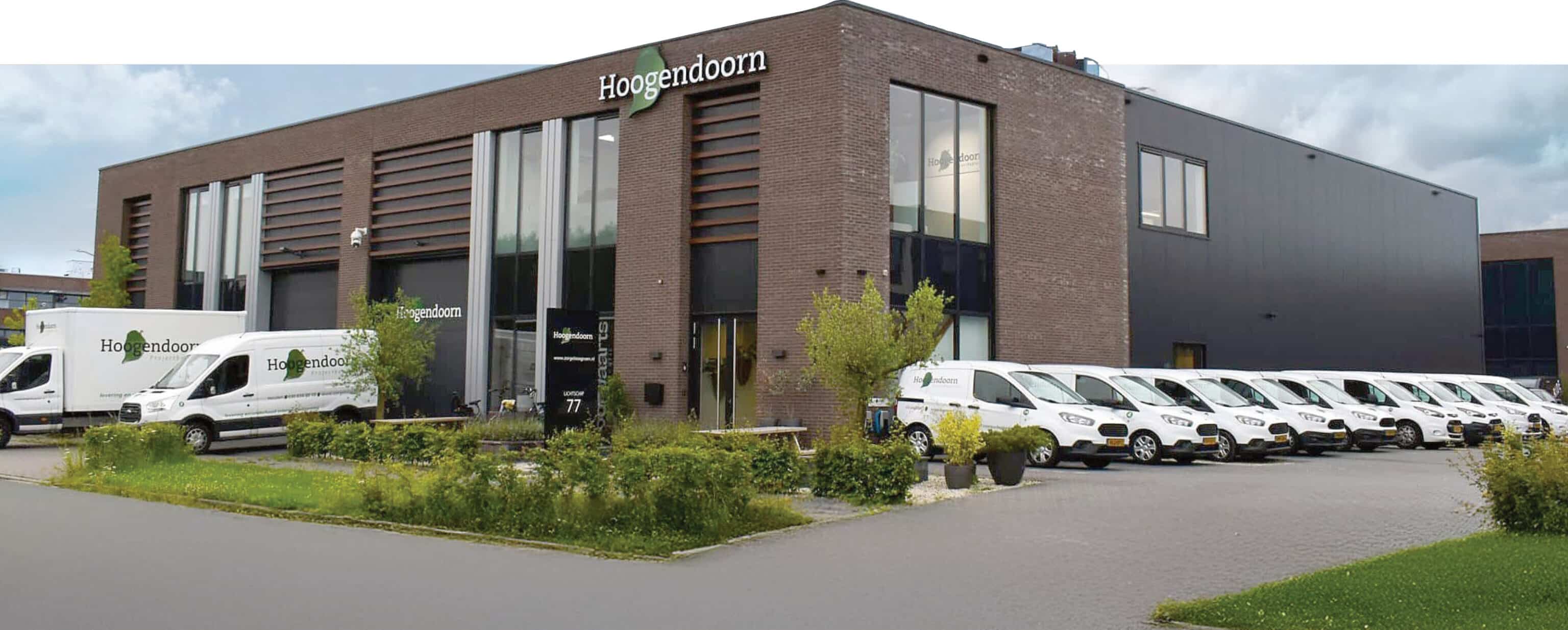 Het pand van Hoogendoorn Projectbeplanting