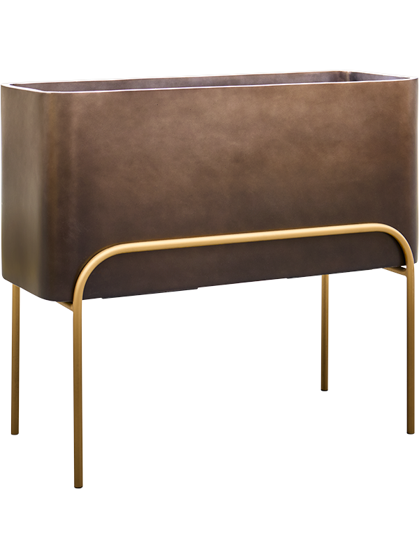 Baq Gradient Rectangle Elevated High Matt Coffee – 6GRDR80CB