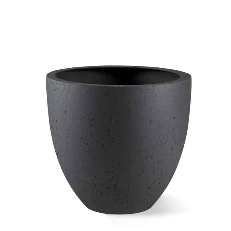 Luca Grigio Egg Pot Anthracite
