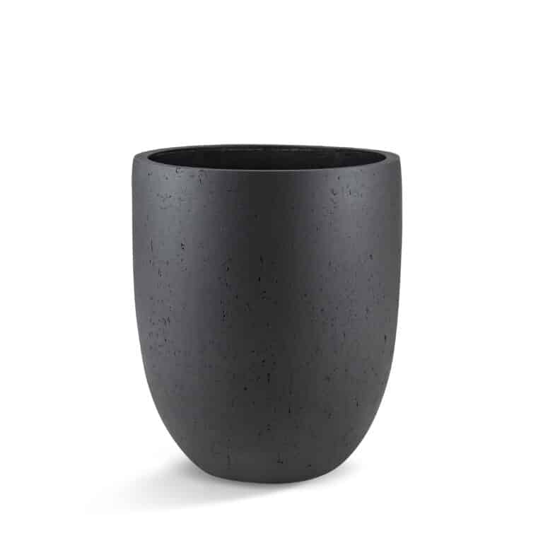 Luca Grigio Tall Egg Pot Anthracite